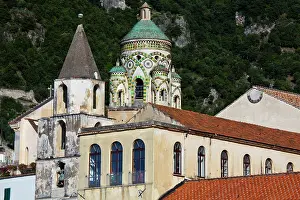 Dome: Europe, Italy, Amalfi, Morning Light on