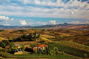 Amber: Europe, Italy, Tuscany, San Quirico D'Orcia