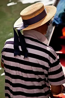 Occupation: Europe, Italy, Venice, Gondolier waiting