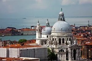 Tops: Europe. Italy. Venice. Roof Tops From the
