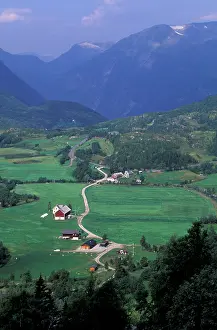 Fertile: Europe, Norway, Geirangerfjord, Geiranger