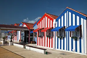 Aveiro: Europe, Portugal, Aveiro, Costa Nova. Palheiros