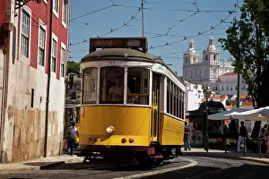 Cable: Europe, Portugal, Lisbon. Traditional yellow