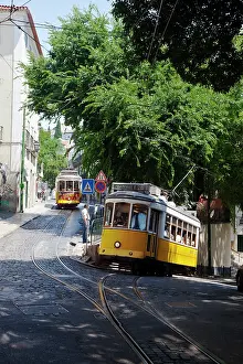 Cable: Europe, Portugal, Lisbon. Traditional yellow