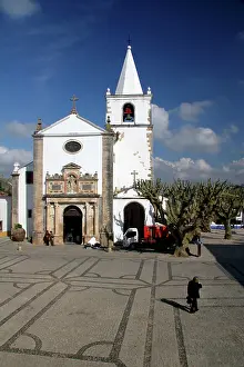 Obidos: Europe, Portugal, Obidos. Santa Maria Church