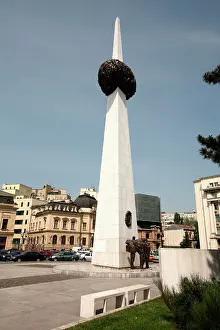 Southeastern: Europe, Romania, Bucharest, Pyramid of Victory