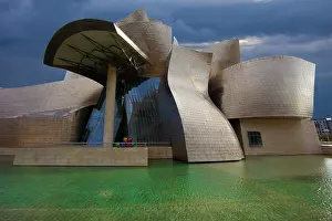 Zuckerman: Europe, Spain, Bilbao. View of Guggenheim