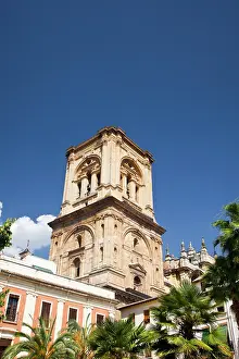 Julie: Europe, Spain, Granada. The bell tower of