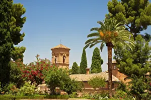 Moors: Europe, Spain, Granada. The Generalife gardens