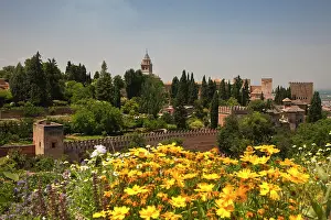Moors: Europe, Spain, Granada. The Generalife gardens