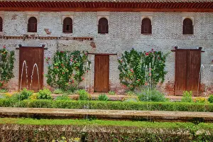 Julie: Europe, Spain, Granada. The Generalife gardens