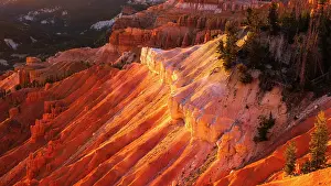 Russ: Evening light on Cedar Breaks, Cedar Breaks National