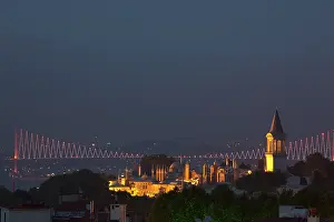 Istanbul: Evening light over Topkapi Palace and the