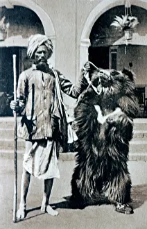 Distressed: Exploitation. Black & White postcard: Dancing