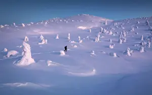 Oblast: Exploring real winter wonderland. Mount Kandalaksha