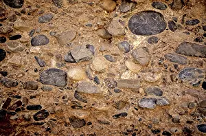 Conglomerate: Exposed conglomerate, Namibia