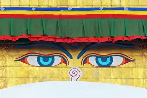 Kathmandu: The Eyes of Boudhanath (Boudha Stupa), UNESCO World