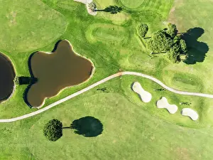 Resort: Fairway at the Islantilla Golf Resort. Aerial view