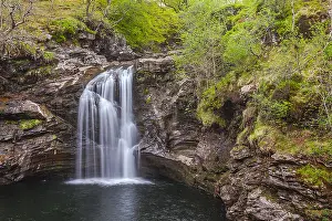 Stirling: Falls of Falloch - Falloch river cascades down a