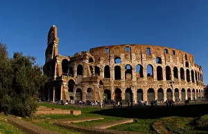 Rome: Famous Colosseum in Rome Italy Landmark