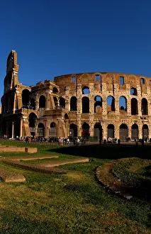 Rome: Famous Colosseum in Rome Italy Landmark