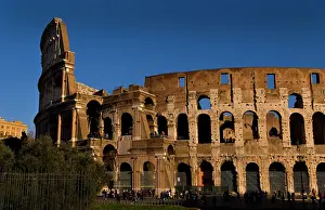 Rome: Famous Colosseum in Rome Italy Landmark