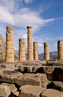 Apollo: Famous ruins of the Temple of Apollo in