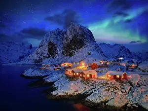 Rorbu: Famous tourist attraction Hamnoy fishing village