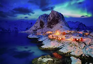 Rorbu: Famous tourist attraction Hamnoy fishing village