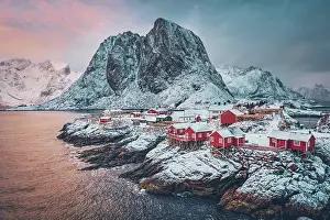 Rorbu: Famous tourist attraction Hamnoy fishing village