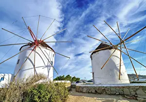 Greece: Famous tourist attraction of Mykonos, Cyclades