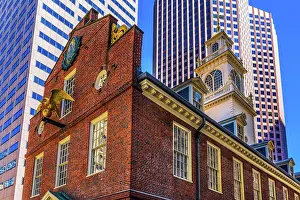 Famous: Faneuil Meeting Hall, Freedom Trail, Boston, Massachusetts