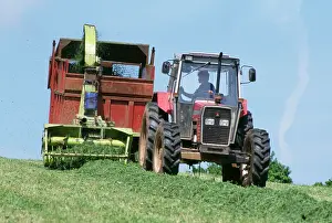 Silage: FARMER - cutting silage