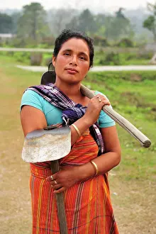 Spade: Farmer Woman
