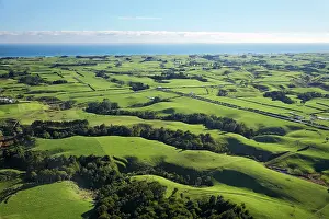 Vast: Farmland near Okato, Taranaki, North Island