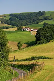 Frazier: Farmland near the village of Ainhoa, Pyrenees-Atlantiques