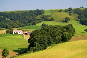 Frazier: Farmland near the village of Ainhoa, Pyrenees-Atlantiques