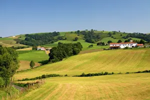 Frazier: Farmland near the village of Ainhoa, Pyrenees-Atlantiques