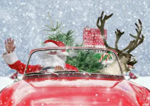 Delivering: Father Christmas & Reindeer