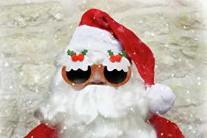 Pudding: Father Christmas / Santa Claus, wearing Christmas