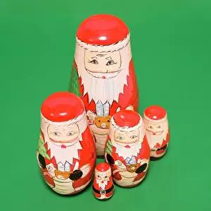 Dolls: Father Christmas / Santa Clause Russian Dolls