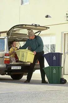 Household: Father & Daughter Recycling