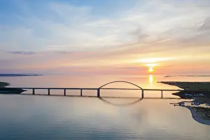 Bridge: Fehmarn Sound Bridge aerial 08