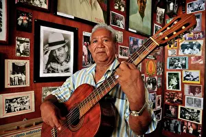 Instruments: Feliberto Nu&, xf1;ez, wellknown Son singer and guitarist