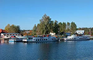 Ships: Ferry rides ships in village of Augustow
