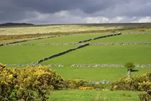 Fertile: Fertile valley farmland with moors above