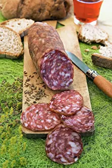 Vulgare: Finocchiona, Tuscan salami with wild fennel