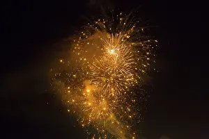 Fireworks: Fireworks at night