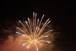 Fireworks: Fireworks at night