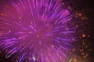 Fireworks: Fireworks at night